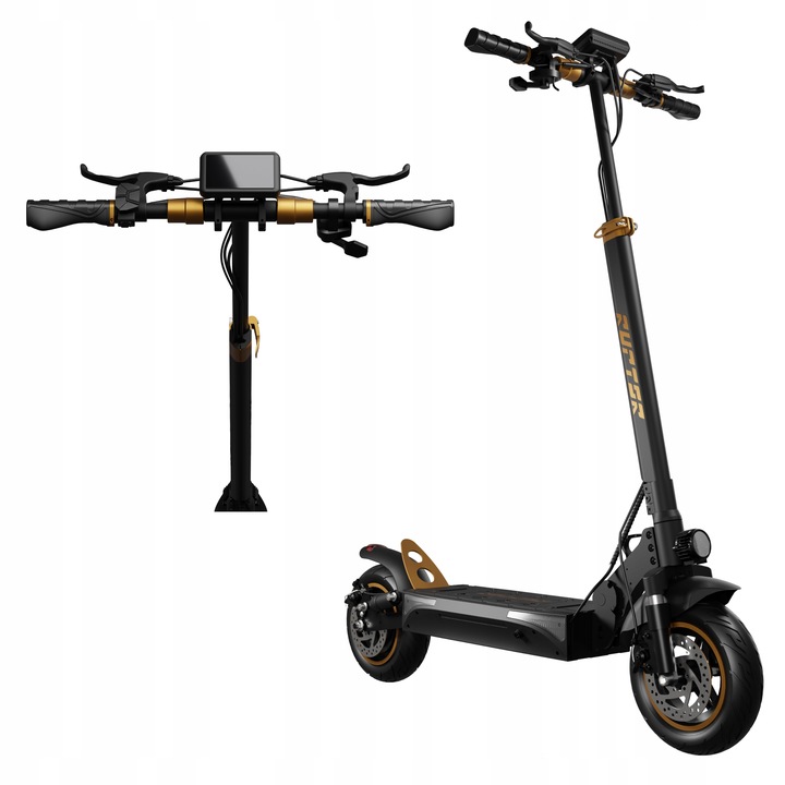 Monos Copper – dojezd 80 km, 20 km/h, elektrická koloběžka s 10" koly