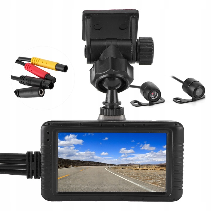 Motocyklový rekordér 1080P Přední zadní