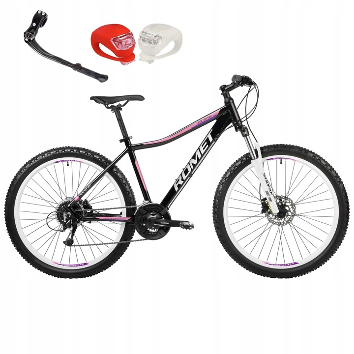 MTB KOLO 26 HORSKÉ ROMET JOLENE 6.2 SHIMANO ALU OSVĚTLENÍ PATKA BONUS