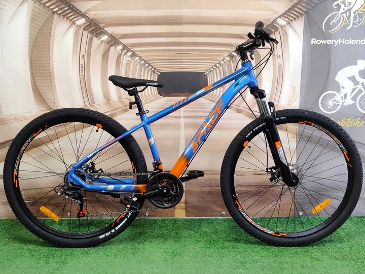 MLÁDEŽNICKÉ horské kolo 29" rám alum.16" 165-175 cm 2x Brzdový Kotouč TLUMENÍ NÁRAZŮ