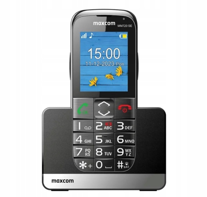 Mobilní telefon Maxcom MM720 32 MB / 16 MB 3G černý