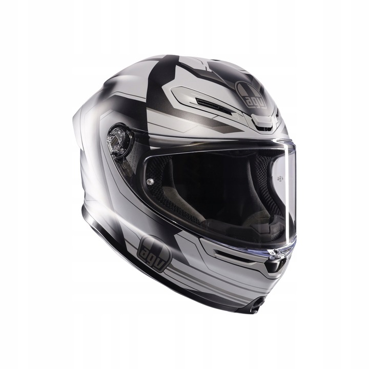 Motocyklová Přilba AGV K6 S Ultrasonic Černo/šedá Mat L SLEVA
