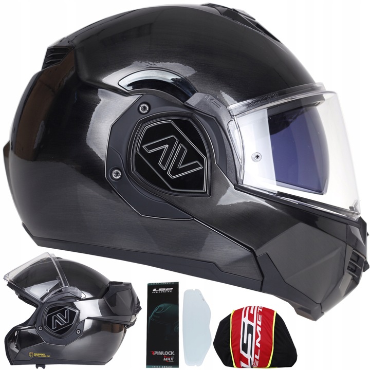 MOTOCYKLOVÁ PŘILBA ČELISTNÍ PŘILBA LS2 FF906 ADVANT JEANS
