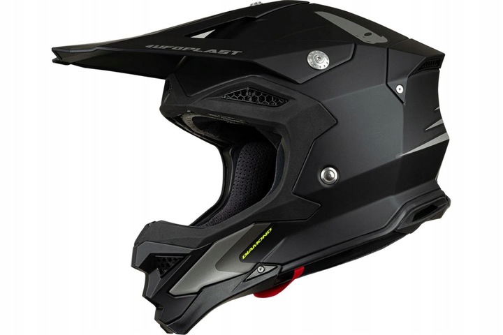 Motocyklová přilba Cross Enduro UFO Diamond černá