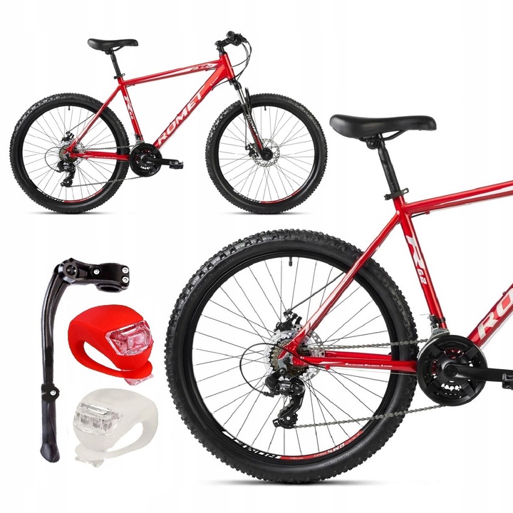 MTB HORSKÉ KOLO ROMET RAMBLER 6.2 26 SHIMANO ALU OSVĚTLENÍ PATKA BONUS