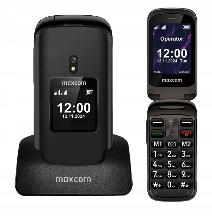 Mobilní telefon Maxcom Comfort MM834 48 MB / 32 MB 4G (LTE) černý