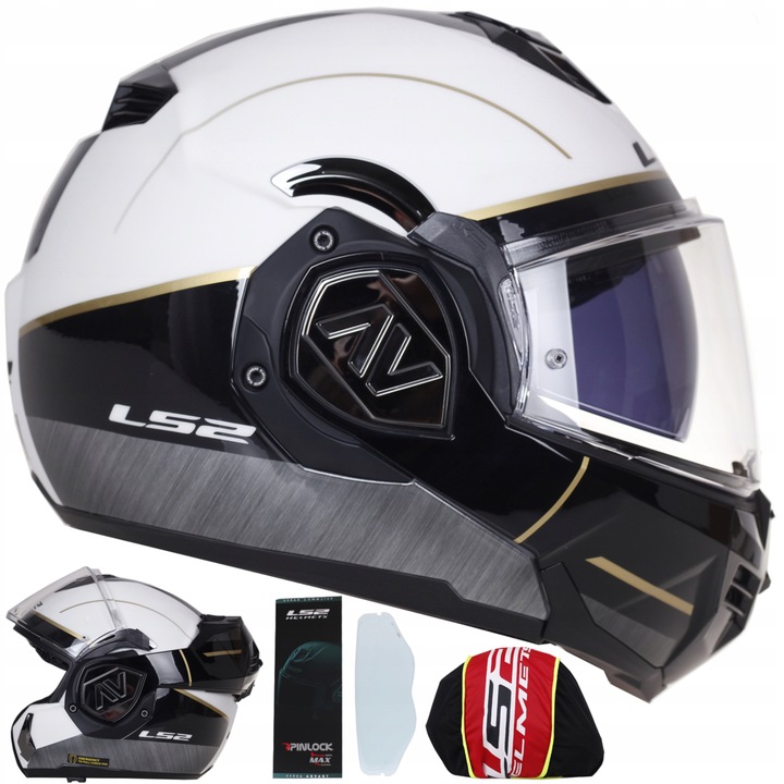 MOTOCYKLOVÁ PŘILBA LS2 FF906 ADVANT IRON JEANS PINLOCK MAX VISION
