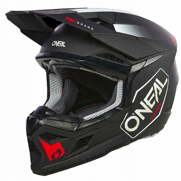 Motocyklová přilba O"neal 3SRS HEXX černá ENDURO CROSS ATV QUAD