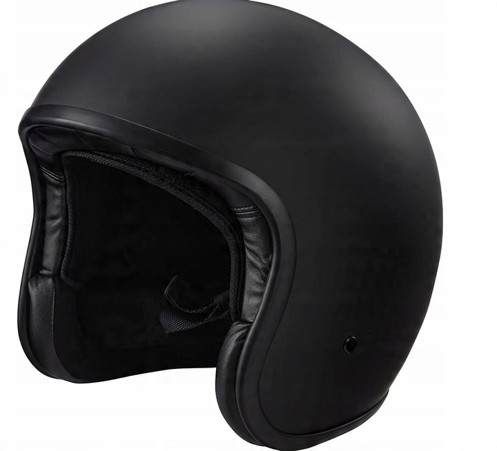 Motocyklová Přilba WESTT Retro 57-58 cm Barva Černá