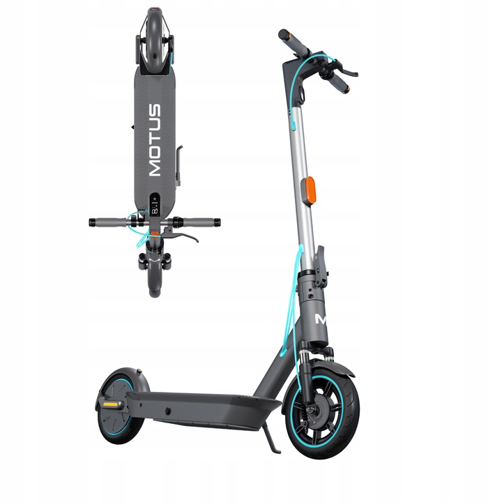Motus Scooty 10" Plus 2023 - Elektrická koloběžka 20 km/h, velká kola 800 W
