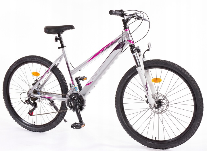 MTB kolo Olpran BOMBER FULL DISC L rám 18 palců kolo 26 " stříbrná LEVNĚ