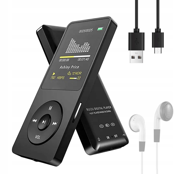 MP3 Bedee MP3 černý 16 GB