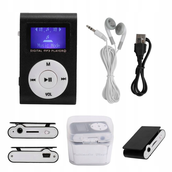 MP3 Spacnana černý 32 GB