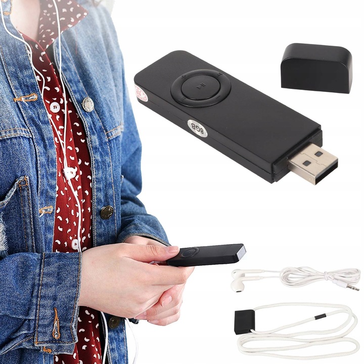 MP3 Spacnana černý 8 GB