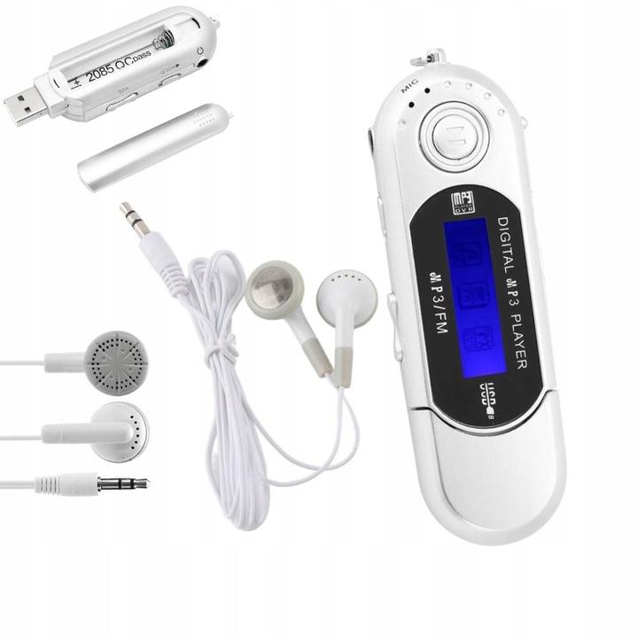 MP3 Spacnana stříbrný 32 GB