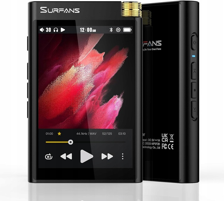 MP3 Surfans F28 černý 32 GB