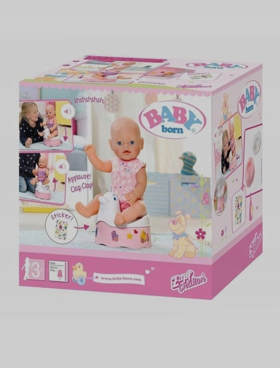 Nočník pro panenky BABY born