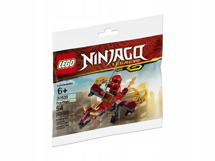 nový LEGO 30535 Ninjago - Ohnivý let MISB 2019