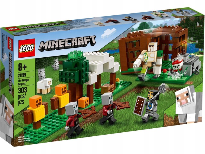 nový LEGO Minecraft 21159 Úkryt loupežníků MISB 2020 SLEVA