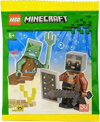 Nový Lego 662405 Sáček Minecraft Zombie utopenec a hrdina
