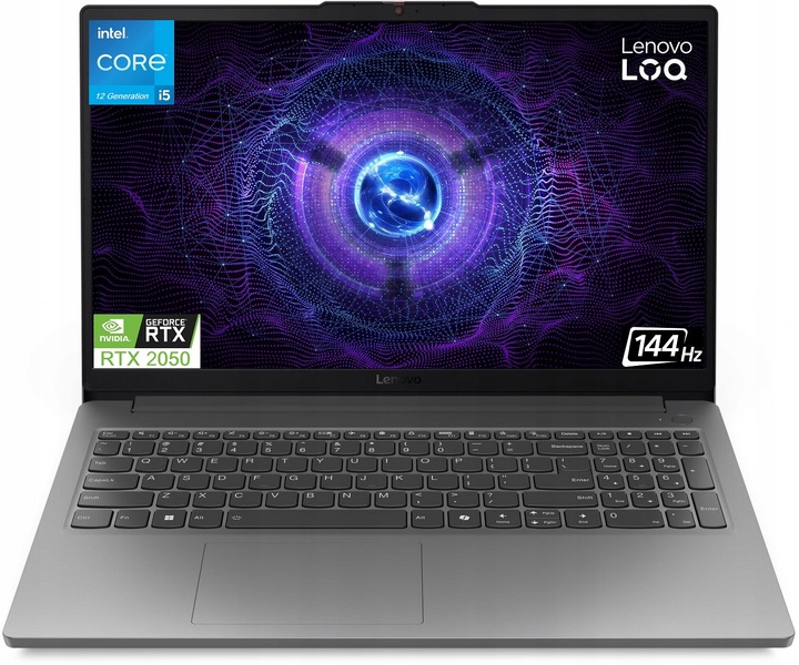 Notebook Lenovo LOQ 15IAX9E 15,6" Intel Core i5 16 GB / 512 GB šedý