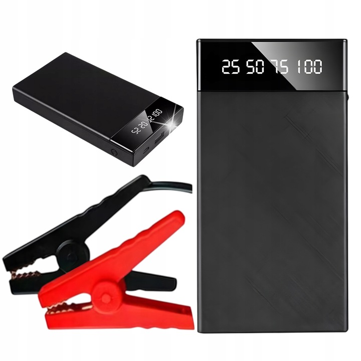 NOUZOVÝ STARTÉR 12V 10000MAH – PŘENOSNÝ, PRO AUTA, SUV, POWERBANKA VÝPRODEJ