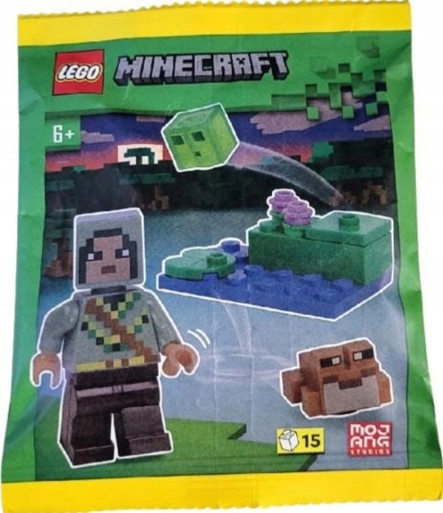 Nový LEGO Minecraft Chovatel žab, žába a kal SÁČEK 662412