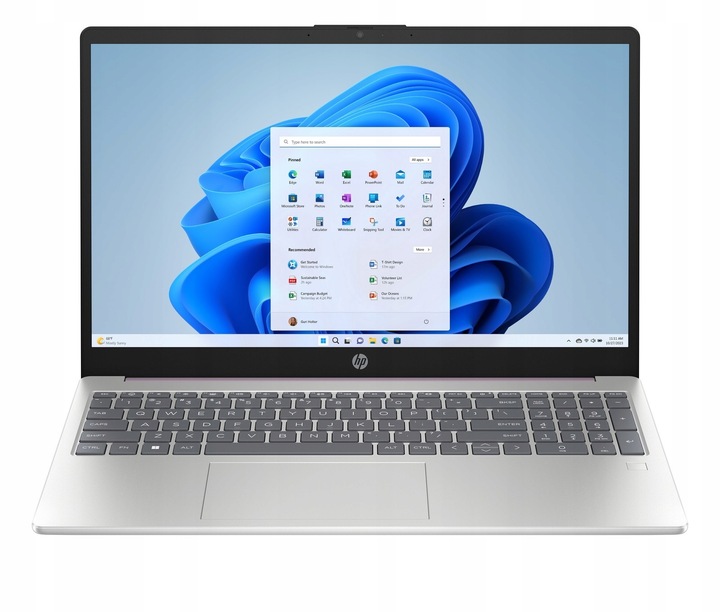 Notebook HP 15-fd N100 Touchscreen 8GB/128GB 15,6" Intel N 8 GB / 128 GB fialový