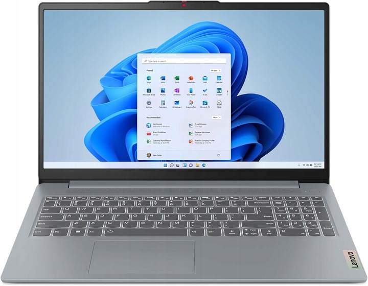 Notebook Lenovo IdeaPad Slim 3 15ABR8 15,6" AMD Ryzen 5 16 GB / 512 GB šedý