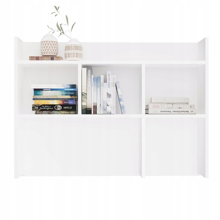 Nadstavec k psacímu stolu 100 cm Bílý - Regál na knihy a dokumenty