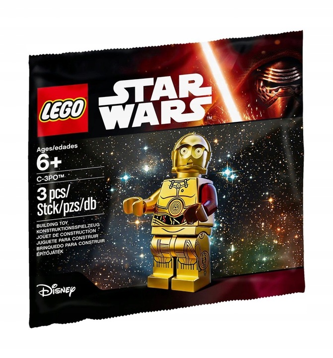 Nový LEGO Star Wars 5002948 C-3PO polybag