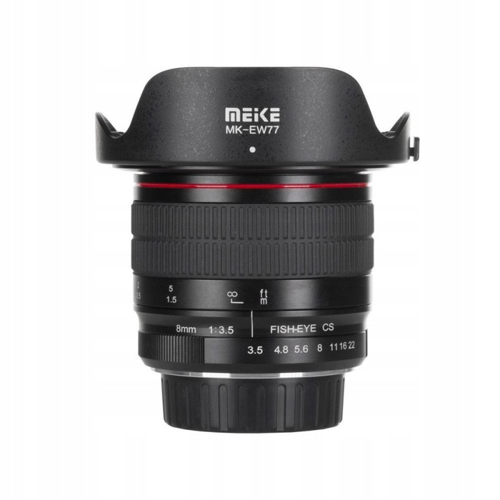 Objektiv Meike Canon EF MK-8 mm f/3.5