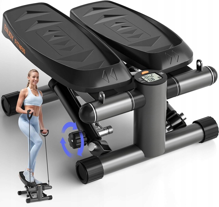 Otočný stepper s lany Domácí posilovna Fitness Vannect