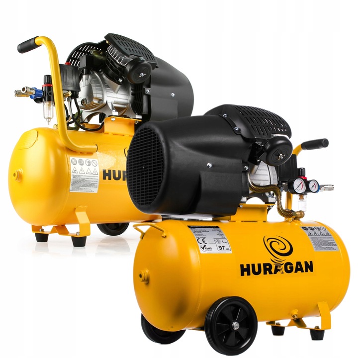 Olejový kompresor Huragan M88002 50 l 10 bar