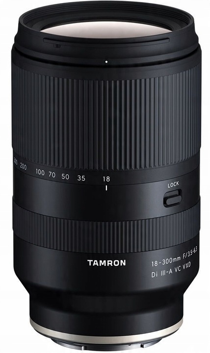 Objektiv Tamron Sony E 18-300 mm f/3.5-6.3 Di III-A VC VXD SLEVA