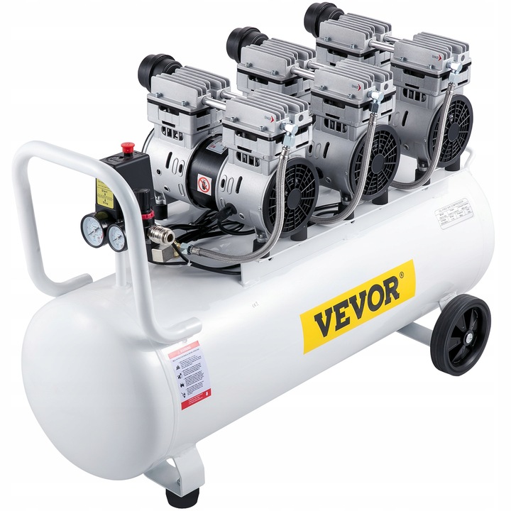 Olejový kompresor Vevor KYJSY750-3-100L, 100 l, 5 bar