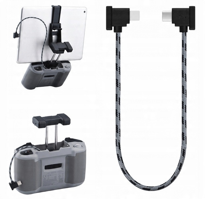 OTG KABEL PRO DRON DJI MAVIC AIR 2 MINI 2 3 4 PRO RC-N1 N2 N3 iPhone 30 CM