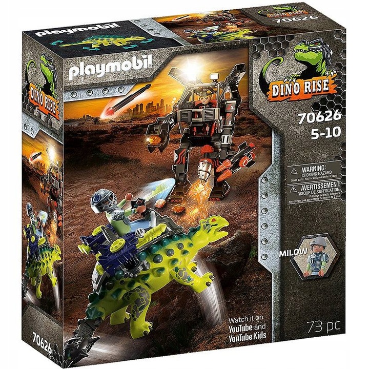 Playmobil Dino Rise 70626 Sajchania Odraz útoku