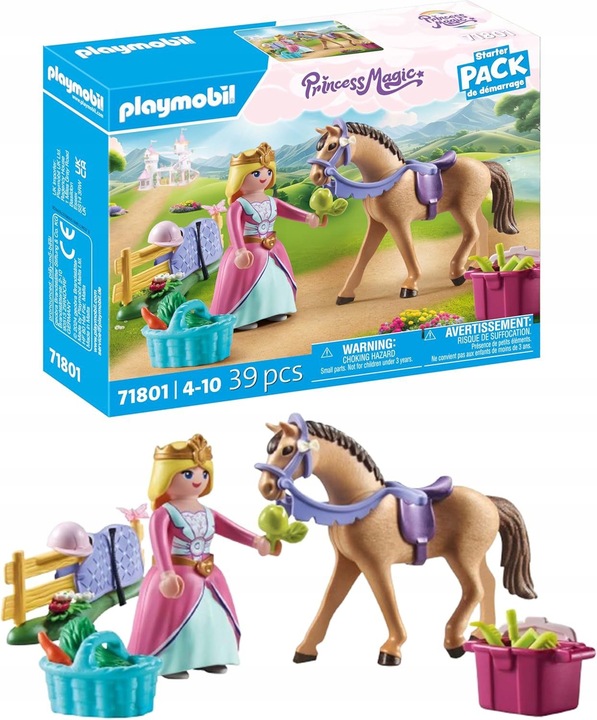 PLAYMOBIL – PRINCEZNA S KONĚM (71801) LEVNĚ