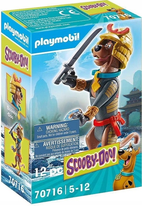 PLAYMOBIL SCOOBY DOO SAMURAJ 70716