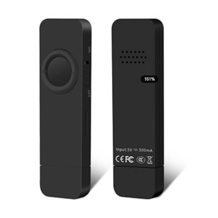 PŘENOSNÝ PŘEHRÁVAČ MP3 8GB ČERNÝ AKCE