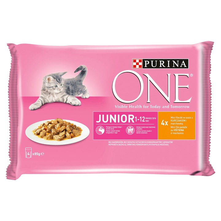 Purina ONE mokré krmivo pro kuře 365 kg SLEVA