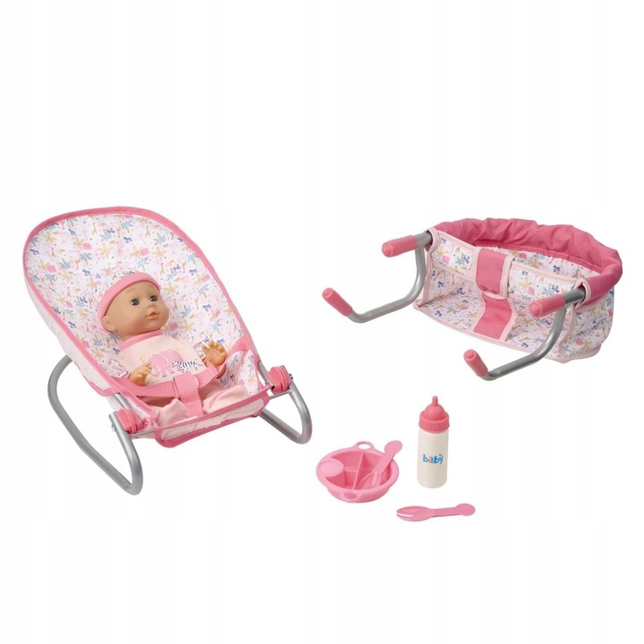Panenka Miminko 30 cm - krmení ONE TWO FUN sada