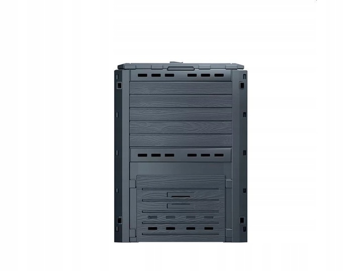 Plastový kompostér 280l černý COMPOGREEN WOODY IKL280C