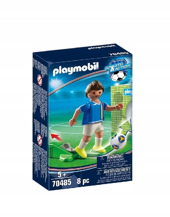 Playmobil 70485 Sports&;Action – Fotbalista italské reprezentace