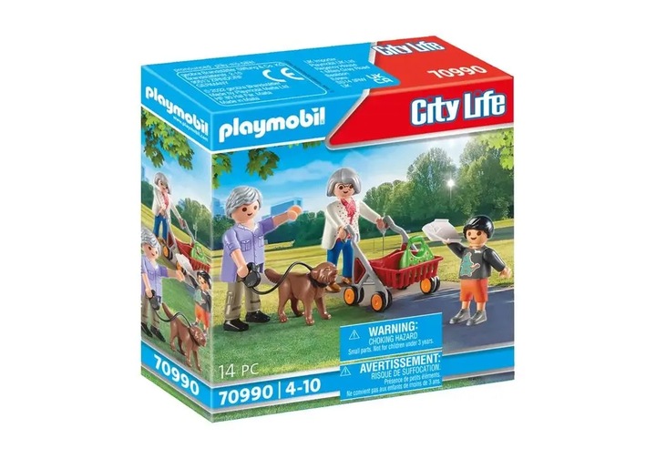 PLAYMOBIL City Life 70990. Prarodiče s vnučkem