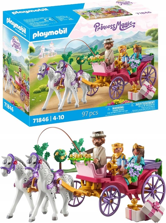 PLAYMOBIL – JÍZDA S KNÍŽECÍM PÁREM (71846)