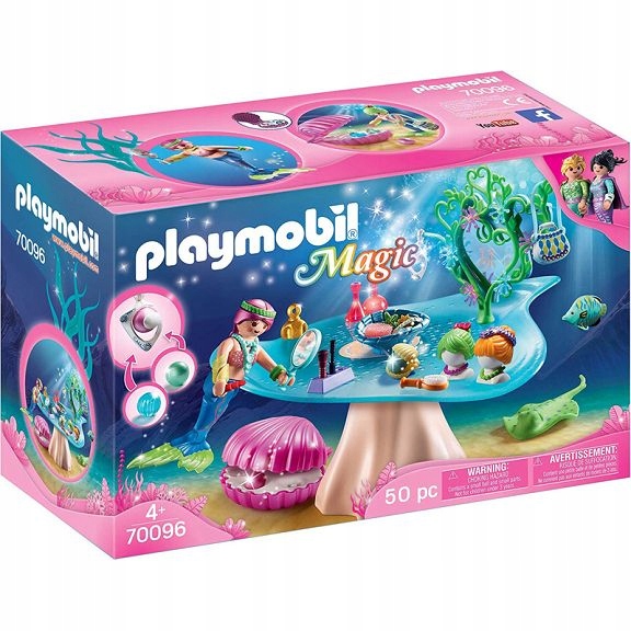 Playmobil – Salon krásy mořských panen s krabičkou 70096
