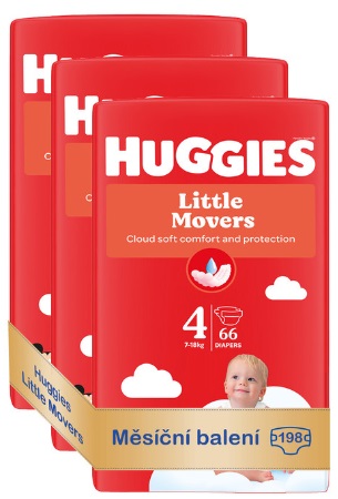 Plenky Huggies Ultra Comfort Velikost 4 198 ks