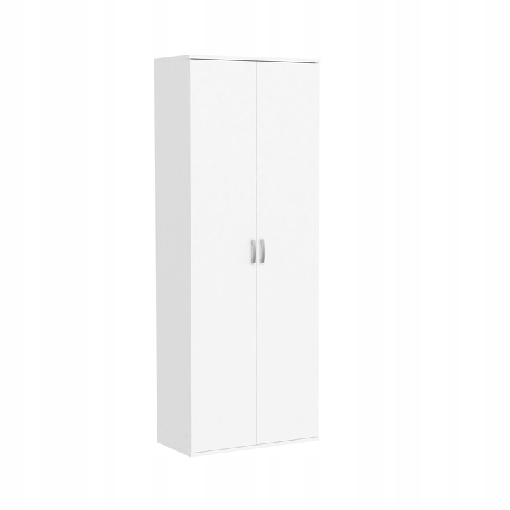Policová šatní skříň 70 cm BULVERDE - bílá